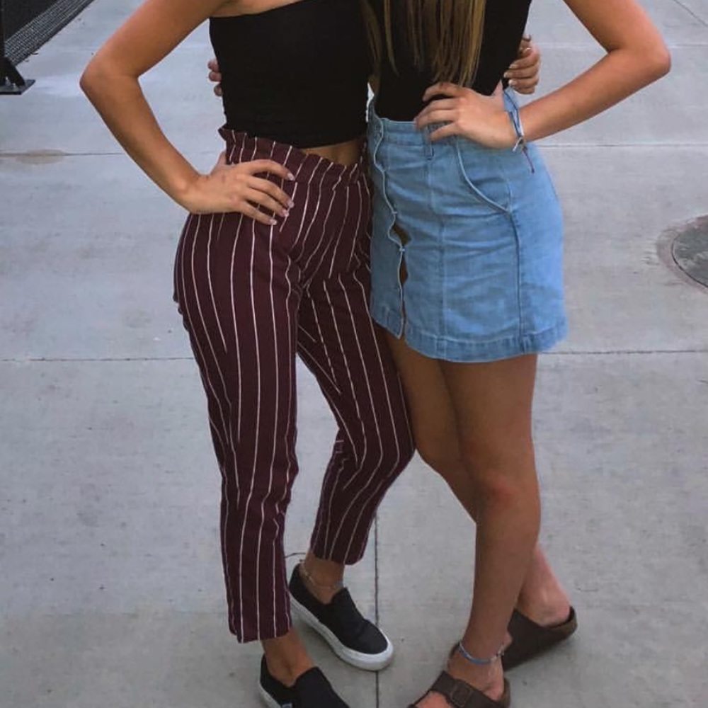 Kendall and Kylie Striped Pants